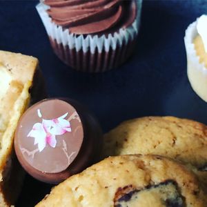 Signature on the truffle  at Petit by Sam in Amsterdam