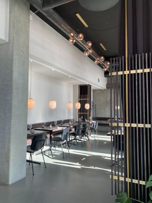 inside at Letz Sushi - Vesterbro in Copenhagen