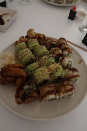 vegan sushi at Letz Sushi - Vesterbro in Copenhagen