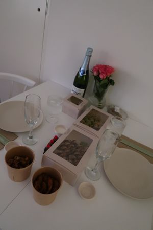 vegan sushi at Letz Sushi - Vesterbro in Copenhagen