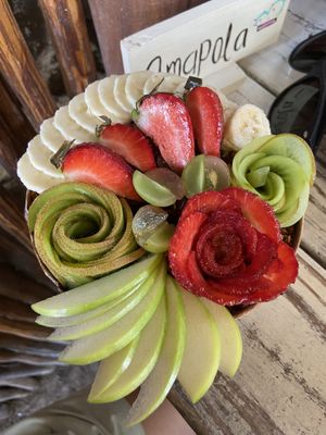 Açai bowl  at Painapol in Holbox