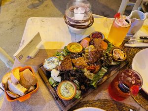 Vegan Plate in the evening  at Painapol in Holbox