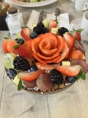 Nicest breakfast bowl  at Painapol in Holbox