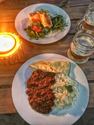 Sometime India vegan food :-) at Pilgrim in Brno