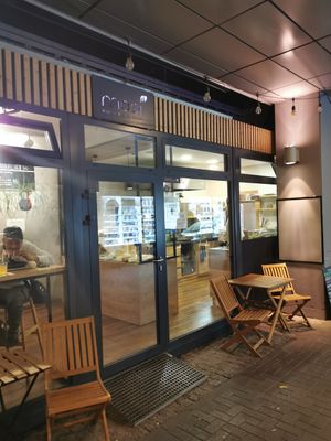 From the outside at Mooi in Brno