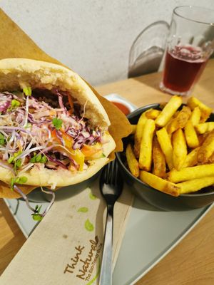 The Mooipita with fries at Mooi in Brno