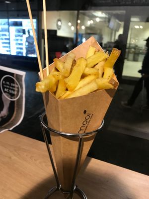 Homemade fries. at Mooi in Brno