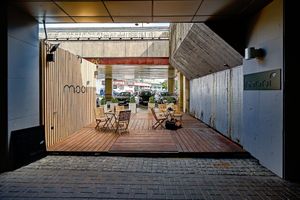 You can sit ouside at Mooi in Brno