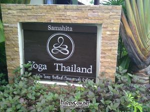 signage at Sattva at Samahita Retreat in Koh Samui