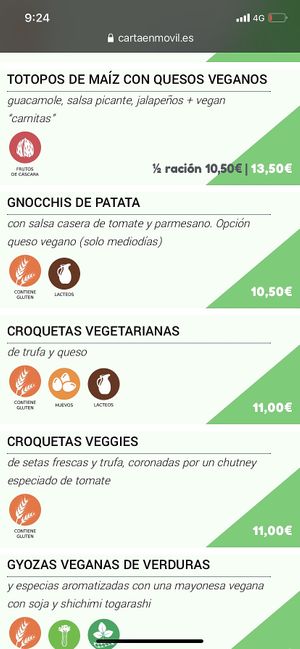 Apps at Duke's in Miliano