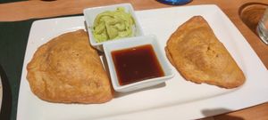 Empanadillas at Duke's in Miliano