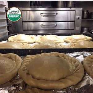 Empanadas at Leonor's Mexican Vegetarian Restaurant in Studio City