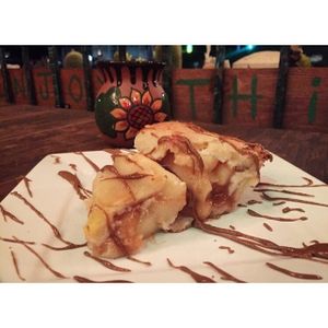 Vegan Apple Pie at Leonor's Mexican Vegetarian Restaurant in Studio City