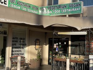  at Leonor's Mexican Vegetarian Restaurant in Studio City