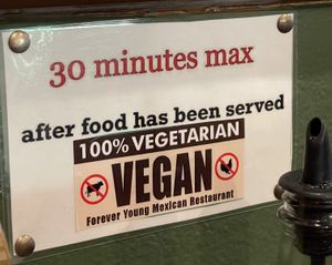   at Leonor's Mexican Vegetarian Restaurant in Studio City