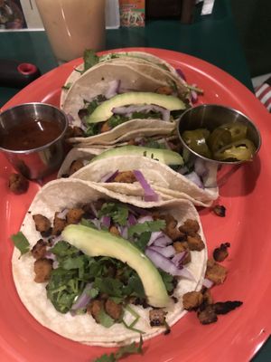   at Leonor's Mexican Vegetarian Restaurant in Studio City