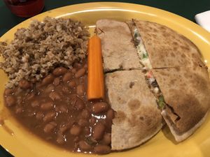   at Leonor's Mexican Vegetarian Restaurant in Studio City