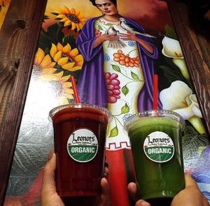 juice at Leonor's Mexican Vegetarian Restaurant in Studio City