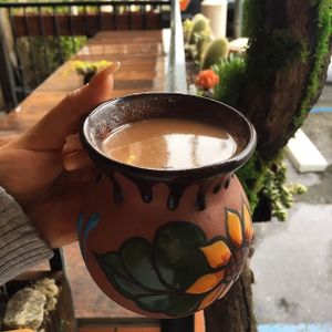 Vegan Mexican Hot Chocolate at Leonor's Mexican Vegetarian Restaurant in Studio City