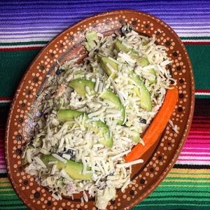 Chick'n Salad at Leonor's Mexican Vegetarian Restaurant in Studio City