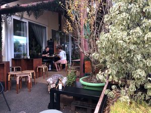 Draußen  at AmaZone Cafe in Moliets