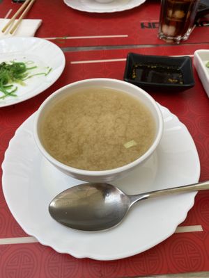 Miso soup at Dragon  in Lagos