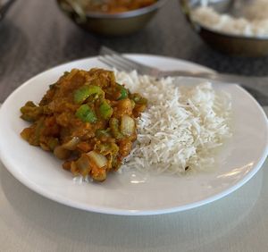 Vegetable Jalfrezi  at Taj Palace in Hilliard