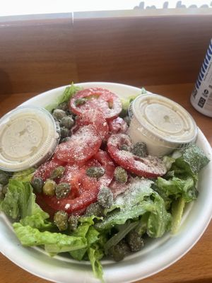 Caesar salad  at Bubbie's - Plant Burgers at Plant Food Lab in Washington