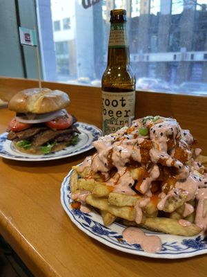  #Veganuary at Bubbie's - Plant Burgers at Plant Food Lab in Washington