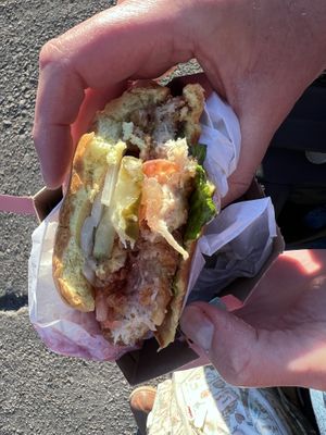   at Bubbie's - Plant Burgers at Plant Food Lab in Washington