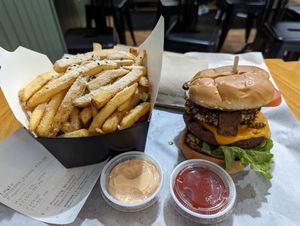  at Bubbie's - Plant Burgers at Plant Food Lab in Washington