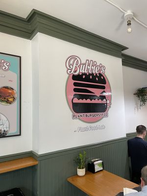 Plant burger  at Bubbie's - Plant Burgers at Plant Food Lab in Washington