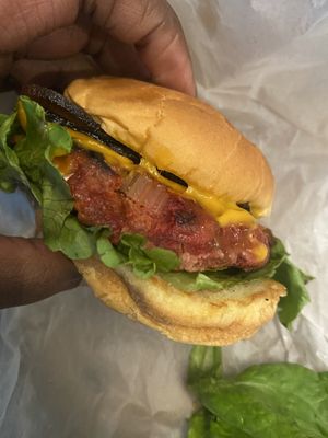 Smoke show  at Bubbie's - Plant Burgers at Plant Food Lab in Washington