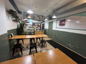   at Bubbie's - Plant Burgers at Plant Food Lab in Washington