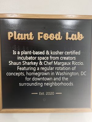 Not trying to sound too negative. Hooray for all plant based eateries.  Not saying I wouldn’t go again if situation arose. But wouldn’t make a situation arise to go again   at Bubbie's - Plant Burgers at Plant Food Lab in Washington
