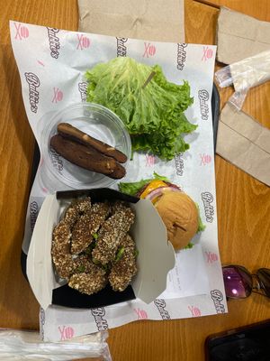   at Bubbie's - Plant Burgers at Plant Food Lab in Washington