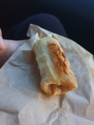 Veggie dim sim at Saki Souvlaki  in Cheltenham