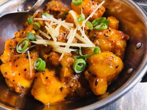 Amazing food & great food 
Best veg set  at Newdelhi Indian in Kyoto