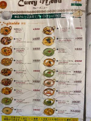 Most but not all curries can be made vegan (but you are charged a bit extra for it). at Newdelhi Indian in Kyoto