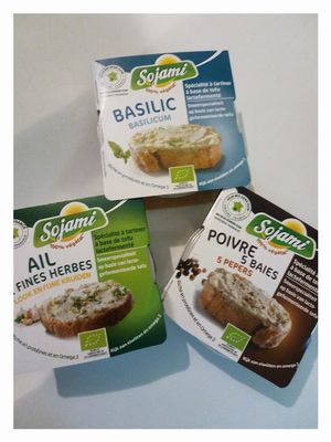 Vegan cottage cheese at La Huchette in Mons