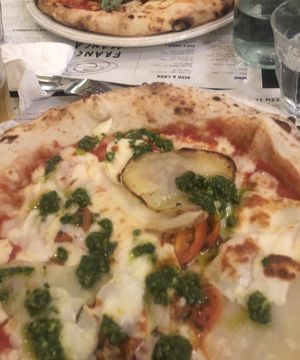   at Franco Manca in South East London