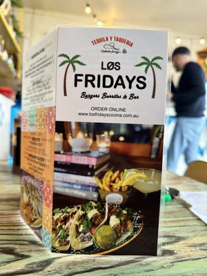   at Los Fridays in Daylesford