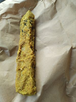 Peanut satay seitan at Soy Ahoy in Bristol