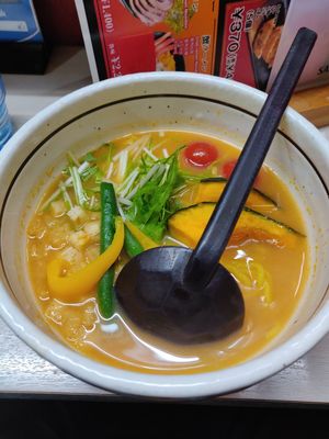 Those cherry tomatoes doe 👌 at Kumakichi in Sapporo