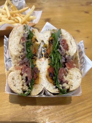   at Bagel Road in Verona