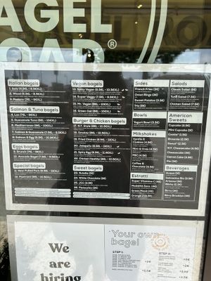   at Bagel Road in Verona