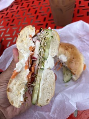 Green Goddess   at Shmagels Bagels in Ocean City