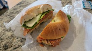 $21 Vegan Shmagle Club at Shmagels Bagels in Ocean City
