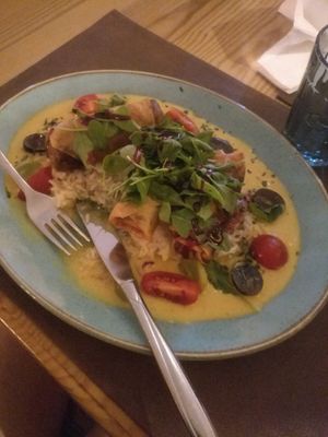 2. Vegan dish (12.09.2021) at Nanu in Bad Mitterndorf