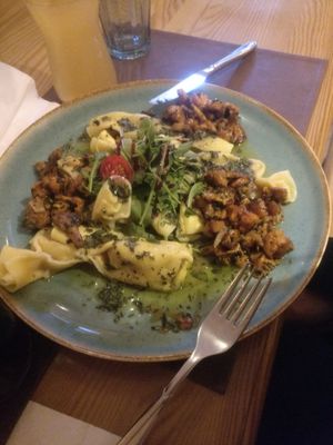 1. Vegan dish (12.09.2021) at Nanu in Bad Mitterndorf